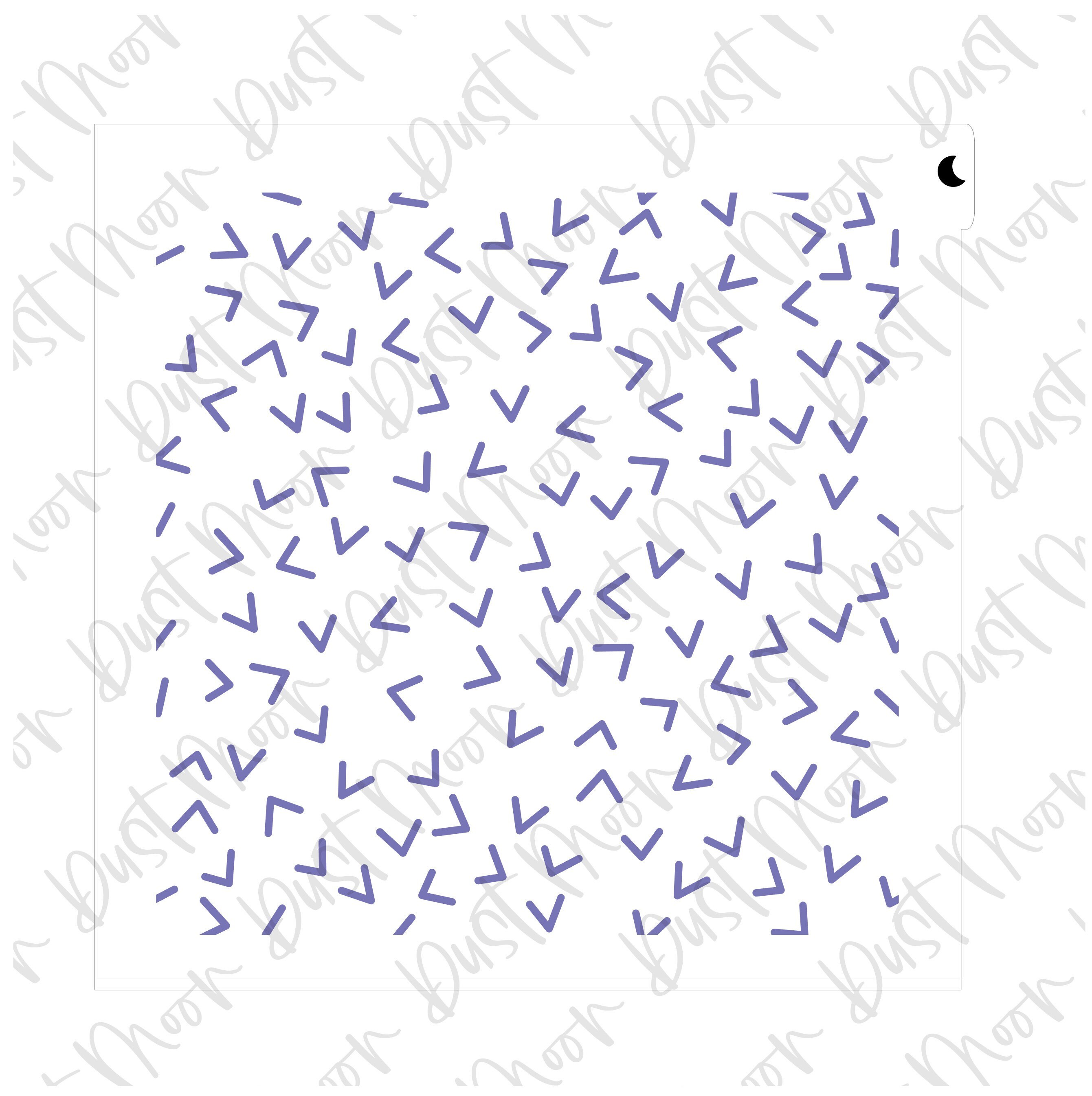 triangles cactus prickle cookie stencil etsy