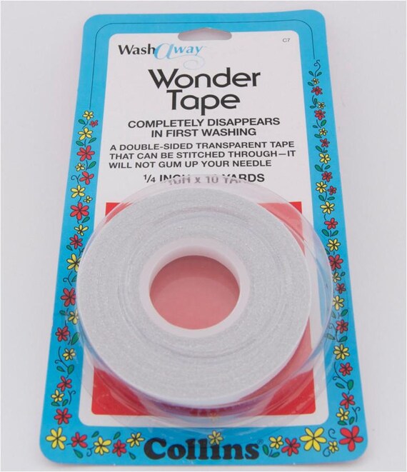 Collins Wonder Tape 1/4 double sided tape | Etsy