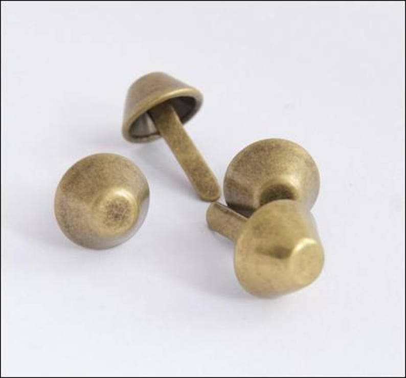 12mm Silver Bag Feet