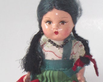 Old mexican dolls top