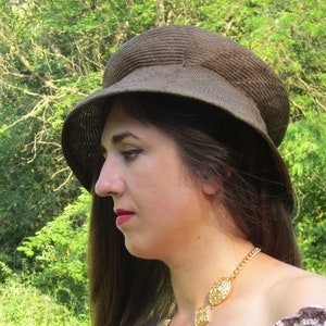 Artist Straw Hat, Artist Designed and Signed/ Finest Weave  Straw Hat