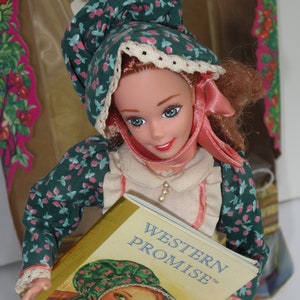 Vintage Barbie Doll, 1994 Pioneer Barbie By Mattel,New Old Stock, Comes In Her Original Box,American Stories Collection