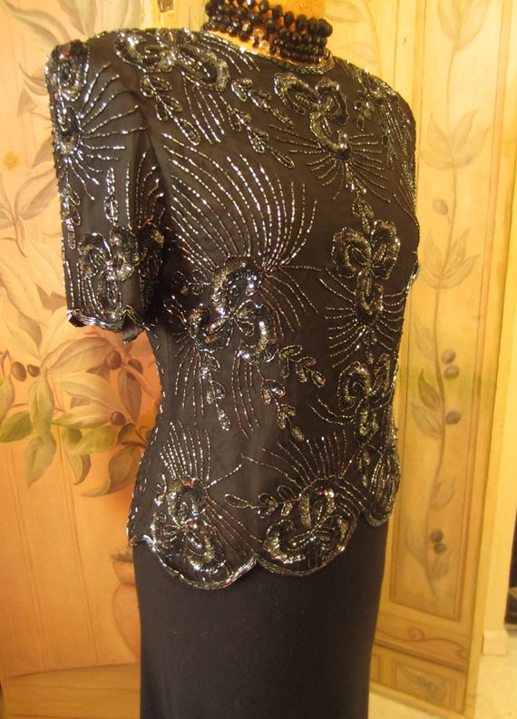 Three Sequined Blouses, Silk From India, Lot of T… - image 4