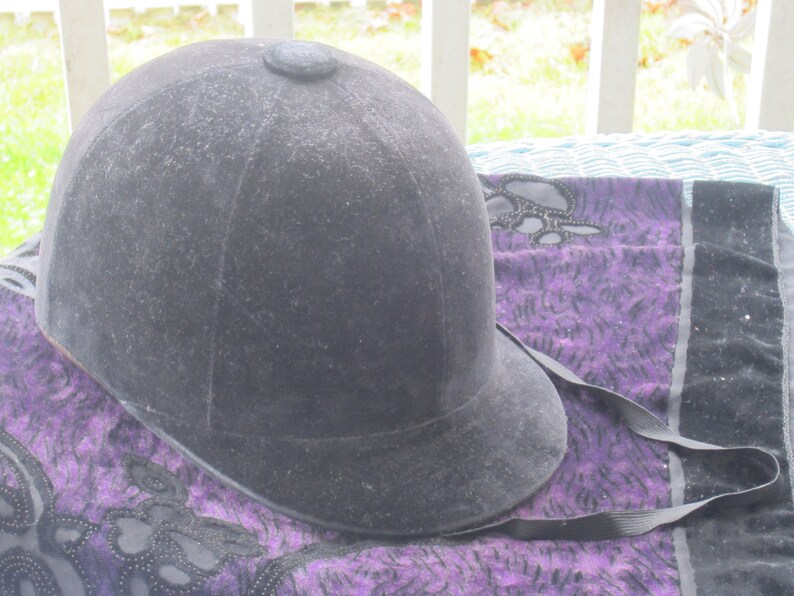 English Riding Hats 1950's Riding Hat ,classic Black English Riding Hat - Etsy Australia
