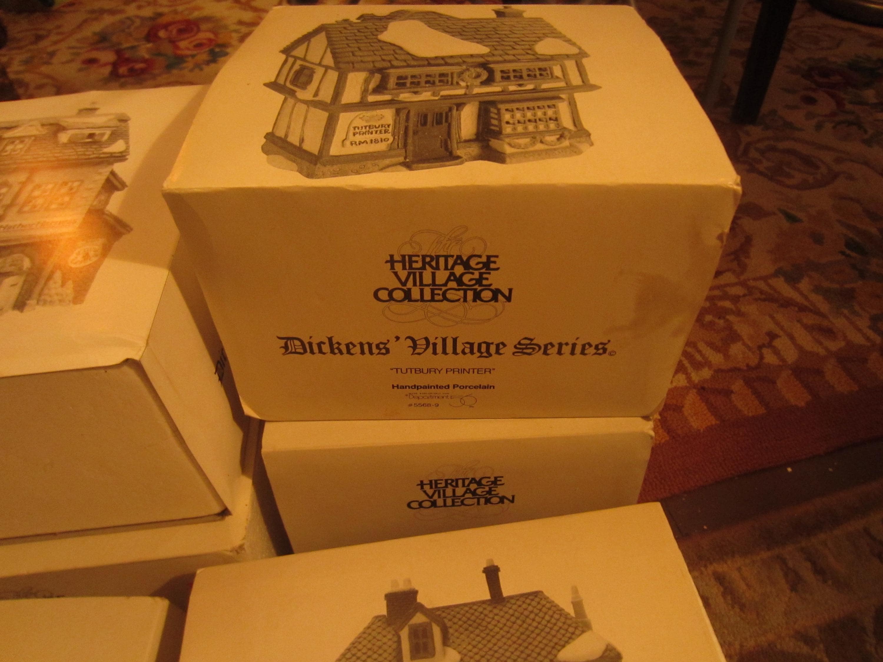 Dickens Village Collectibles, Department 56 From 1986 to 1988, 12