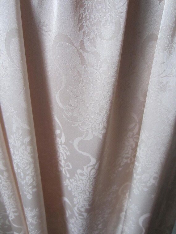 1980's Scott McClintock Poly Silk Ivory Brocade/ … - image 9