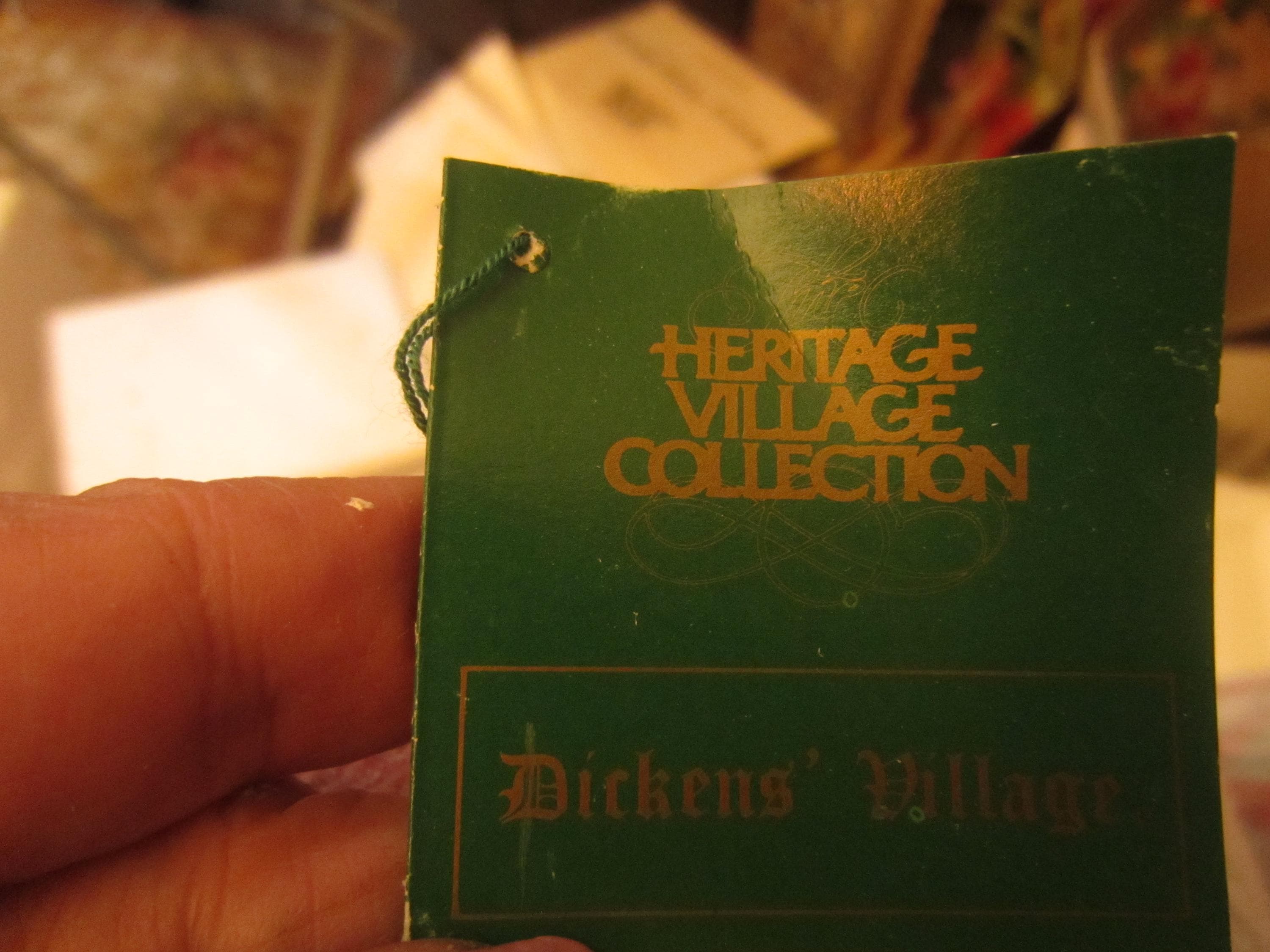 Dickens Village Collectibles, Department 56 From 1986 to 1988, 12