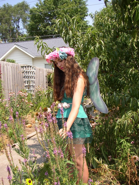 Mini skirt top fairy outfit