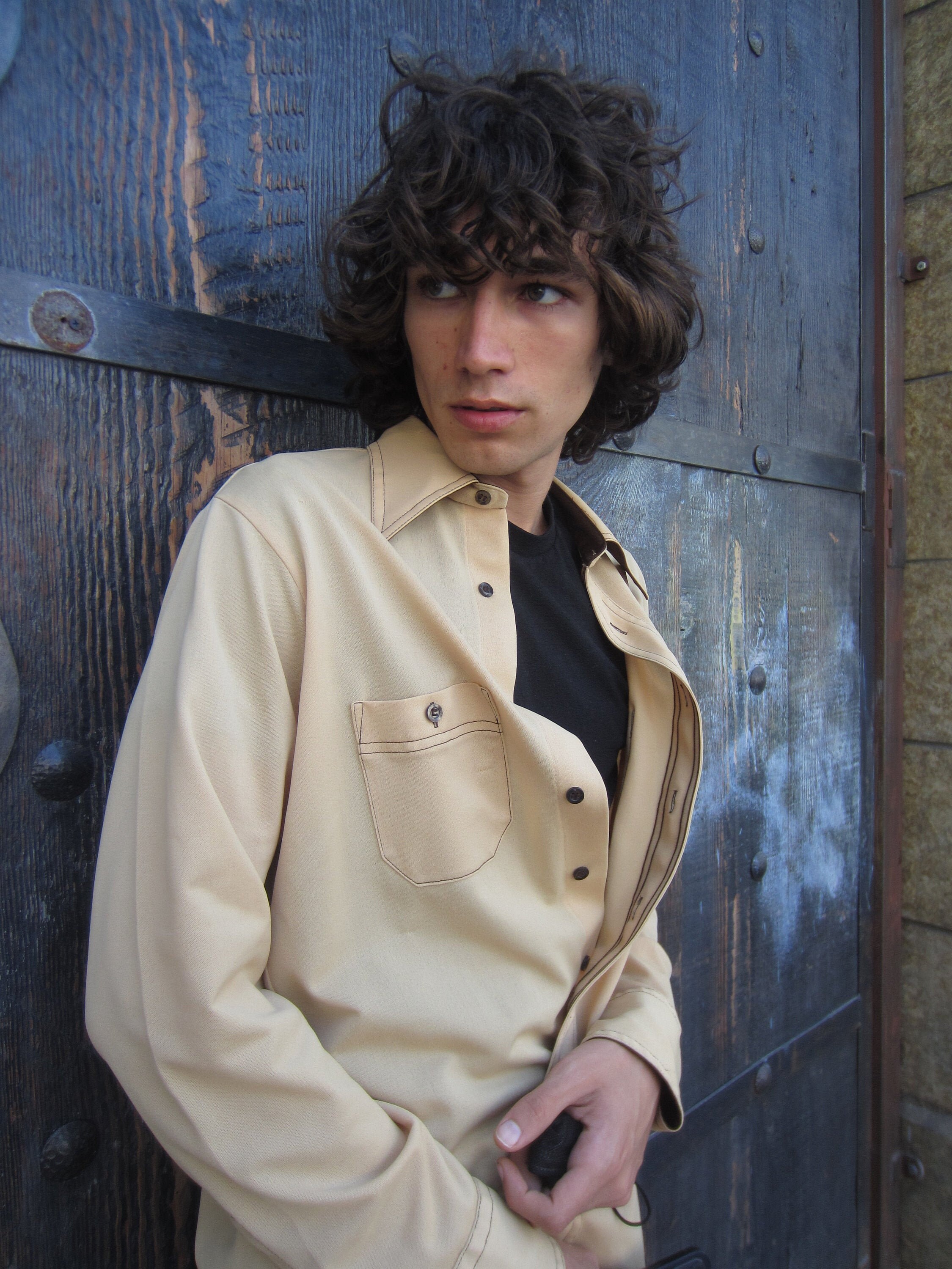 1970's  Disco Shirt, USA Made Dress Shirt by Classic Arrow Men's Shirt Brand/ Mint Perfect Condition/Arrow Shirts For Men Since The 1920's !