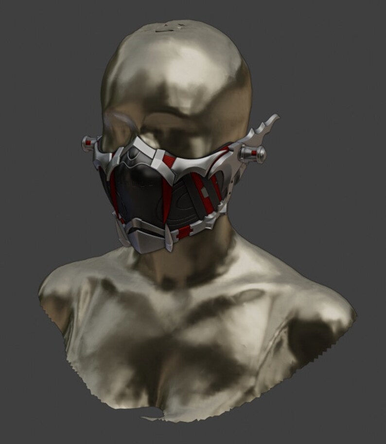 Код маск 3. Маска 3d. Code vein косплей. Elevation training mask 3. Альфа лицо.