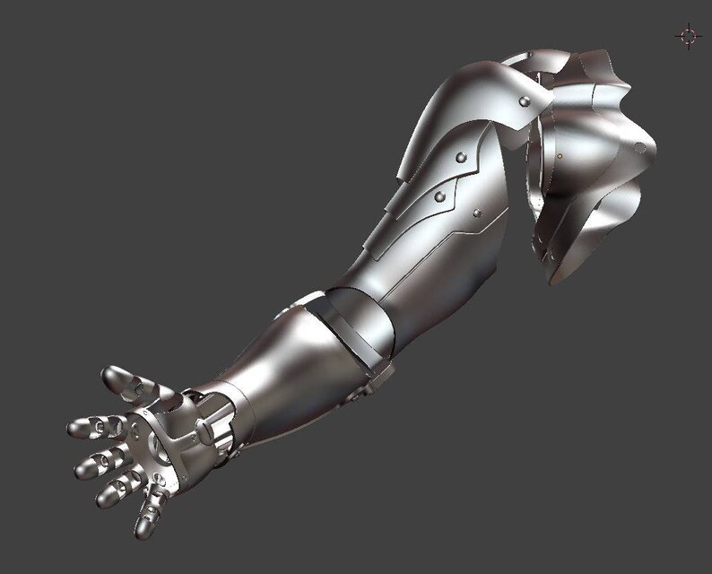 Custom Fullmetal Alchemist Edward Elric Arm Cosplay Prop, EVA, Handmade