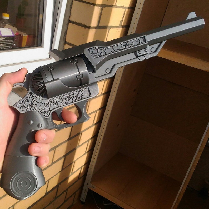 Final Fantasy XV Prompto Cosplay gun 3D printed prop kit Etsy