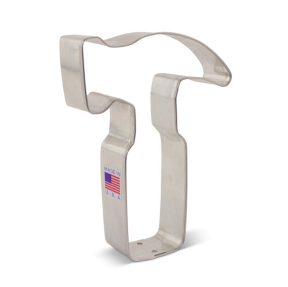 Hammer Cookie Cutter - Construction Theme - Father's Day Gifts - Boy's Birthday Party - Ann Clark Collection - OC3 Il_570xn