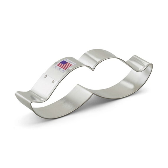 Mustache Cookie Cutter - Facial Hair - Goatee - Metal Cookie Cutters - YB4 Il_570xn