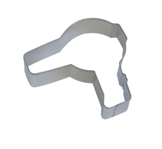 Hair Dryer Cookie Cutter - Cookies for Hairdresser - Hair Salon Cookies - Spa Party Theme - Dress Up Party - PB2 Il_570xn