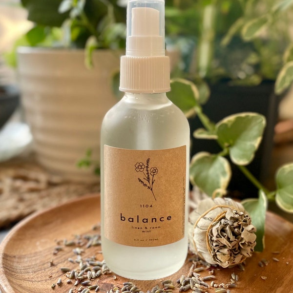 BALANCE | Lavender and White Sage Fine Linen & Room Mist | Home Fragrance