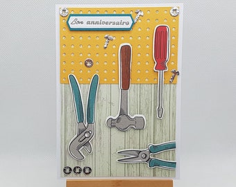 Tarjeta de cumpleaños para hombre, tarjeta de cumpleaños para hombre, tarjeta de cumpleaños para abuelo, tarjeta para abuelo, tarjeta de cumpleaños DIY.