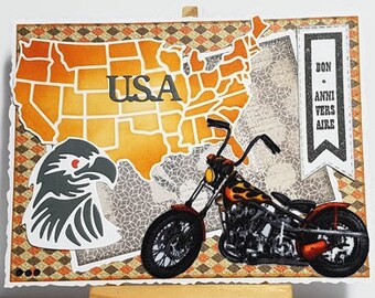 Carte D Anniversaire De Moto Etsy Carte D Anniversaire De Moto Etsy