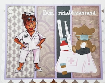Carte De Bon Retablissement Etsy Carte De Bon Retablissement Etsy