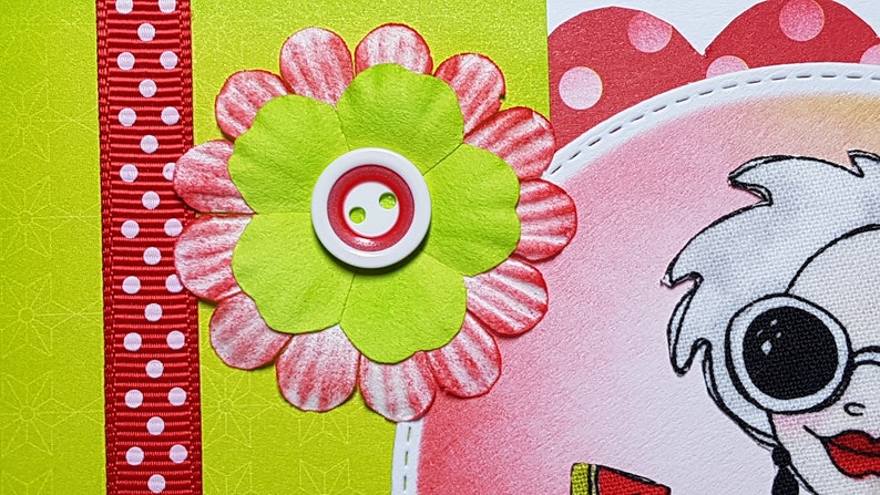 Carte retraite femme, carte bonne retraite femme, carte départ à la retraite, carte heureuse retraite, carte fête des mères fait main. image 4