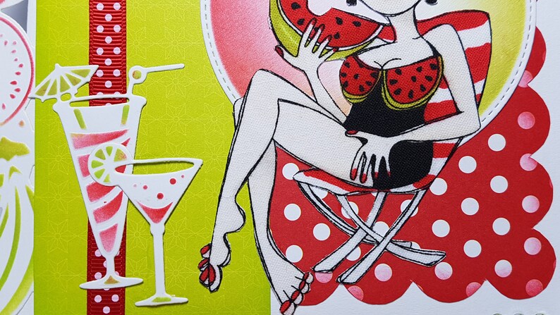 Carte retraite femme, carte bonne retraite femme, carte départ à la retraite, carte heureuse retraite, carte fête des mères fait main. image 7