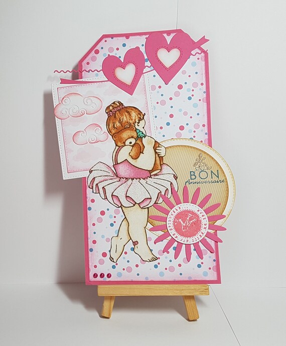 Carte Anniversaire Fille Danse Carte Danse Classique Carte Etsy