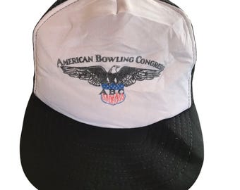 American Bowling Congress Hat Adjustable Inspired Harley davidson hat