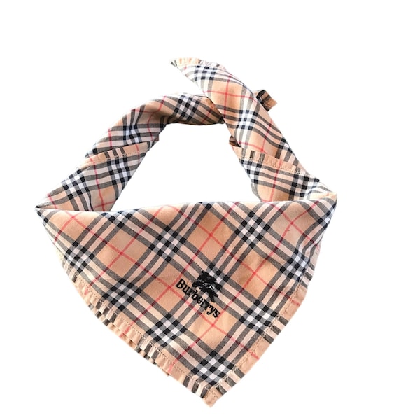 RARE Vintage Burberry Nova Check Handkerchief one… - image 1