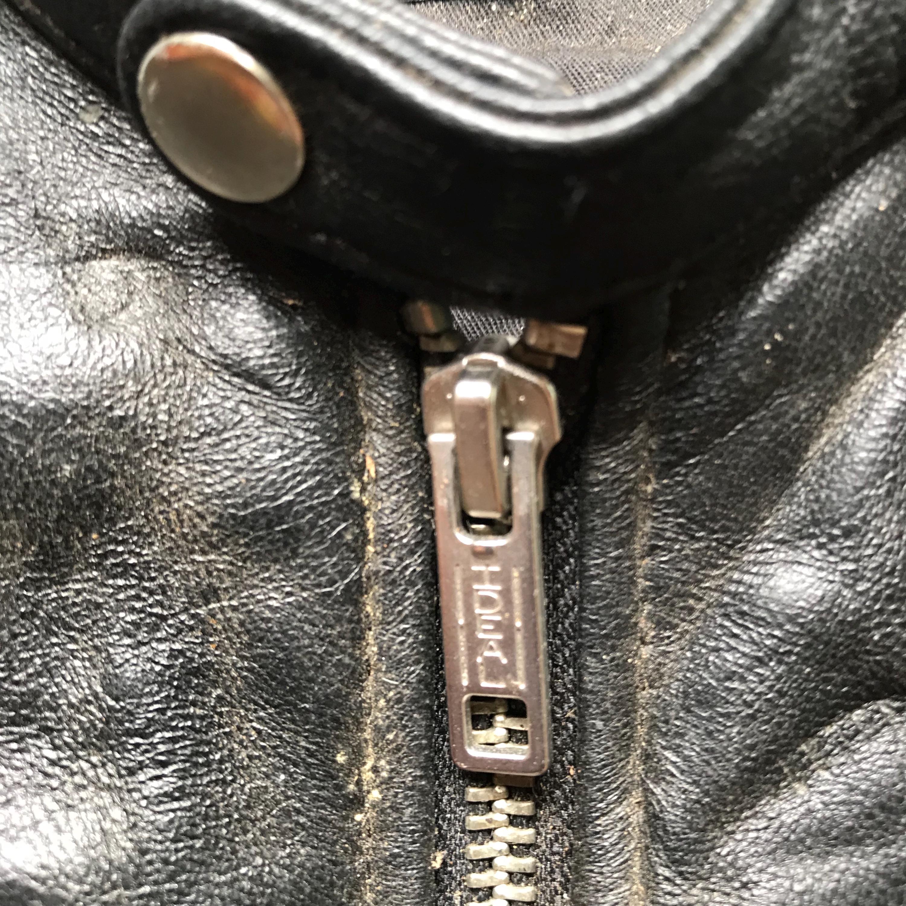 Vintage Journal Standard Japanese Brand Leather Racing Jacket 