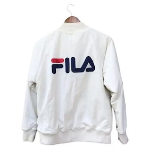 RARE Vintage Fila Reversible Bomber style Jacket