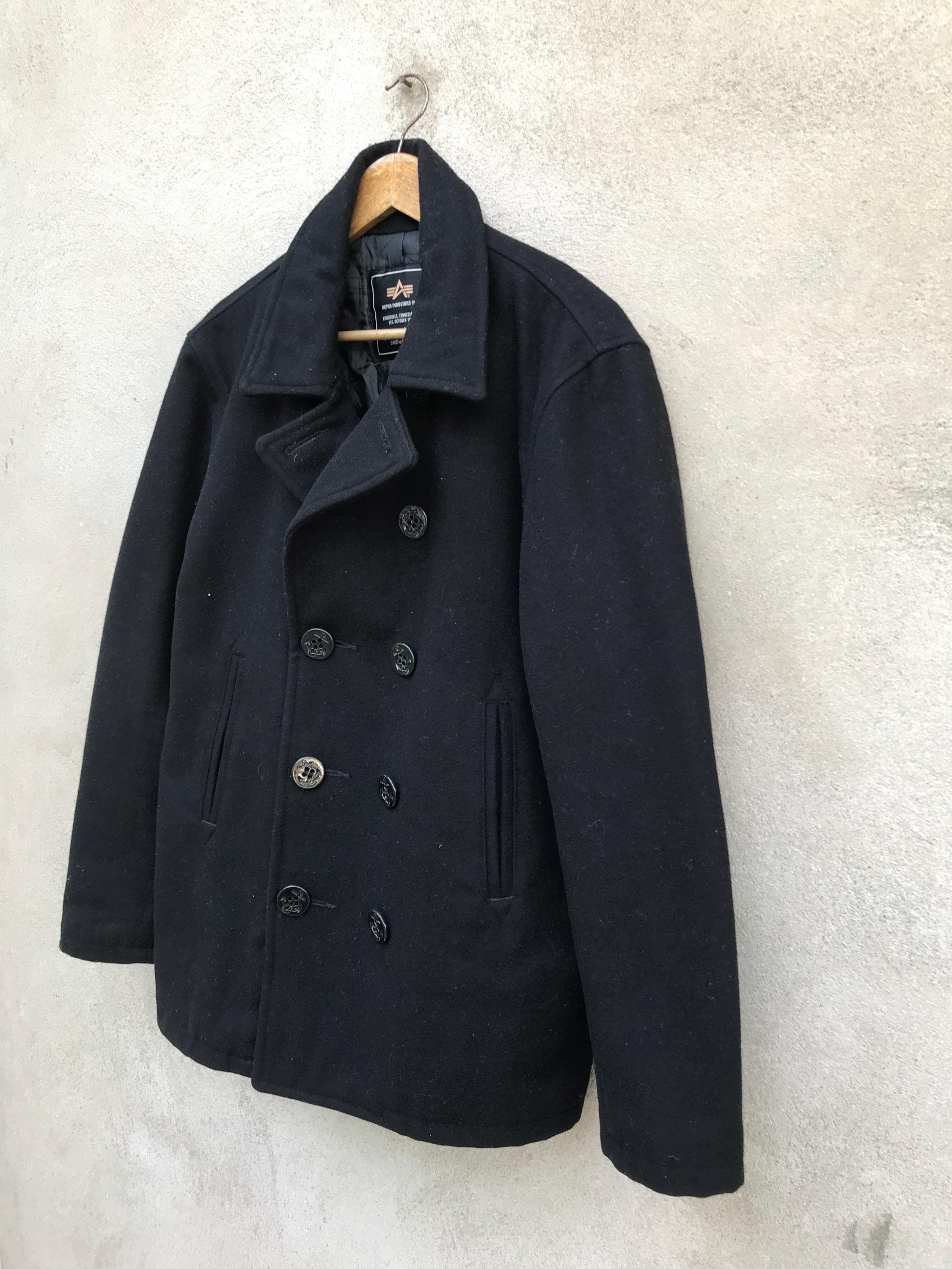 Avirex Wool Jacket - Etsy