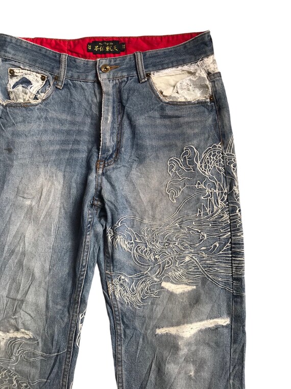パンツ Rare 00s FUGA dusty denim pants Rare 00s FUGA dusty denim pants メンズ