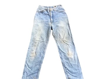 Vintage jaren 90 Wrangler Distressed denim, maat 26