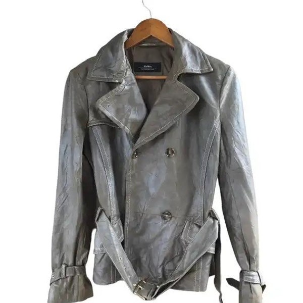 RARE Vintage Max Mara Double Collar Seditionaries Jacket Style