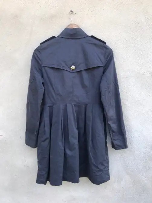 RARE Vintage Burberry Blue Label Women Trench Coat Jacket - Etsy