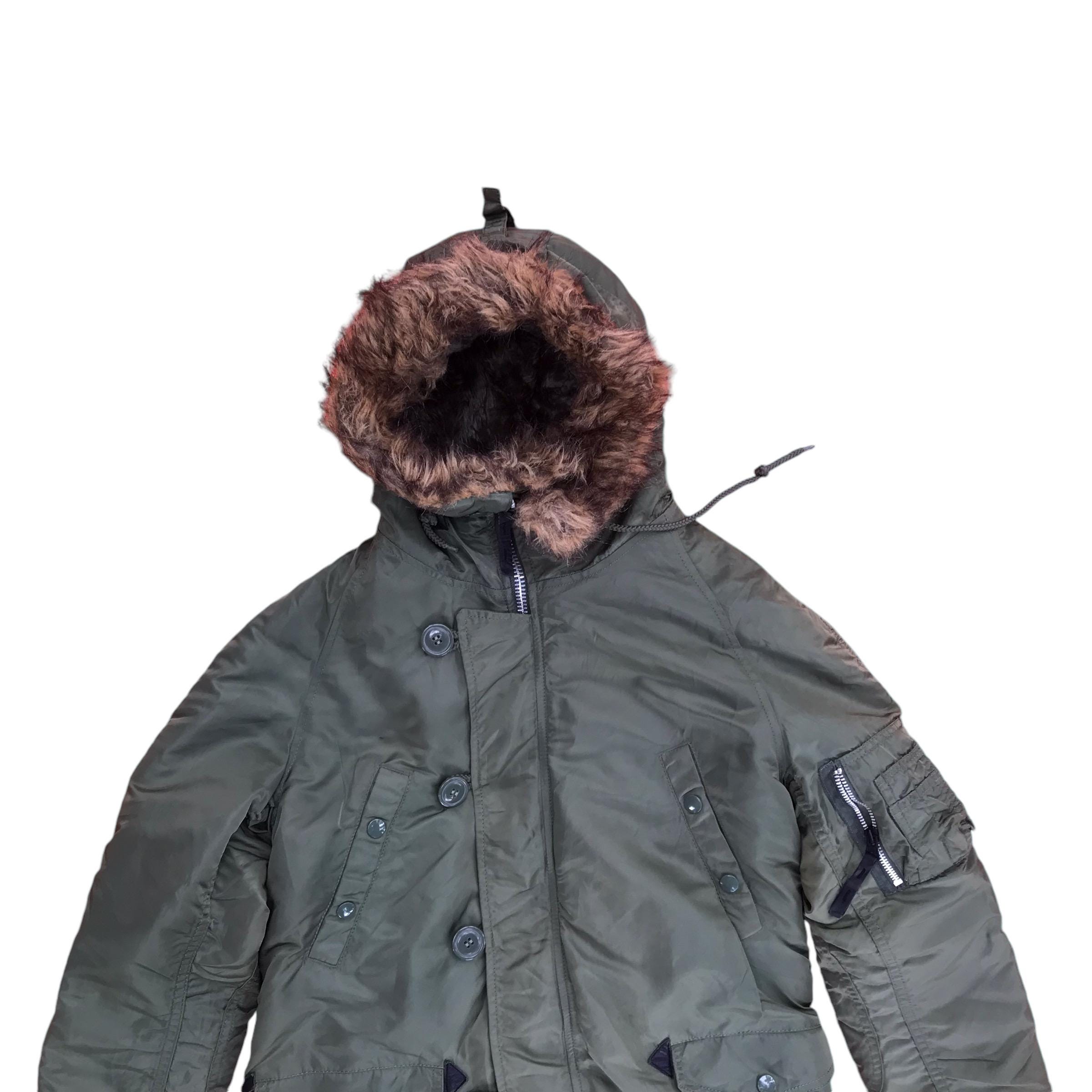 RARE Vintage Alpha Industries Parka Winter Jacket Type N3b - Etsy