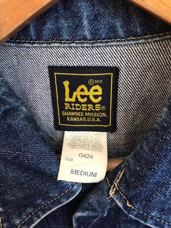 Rare Vintage lee Rider trucker jacket - Gem
