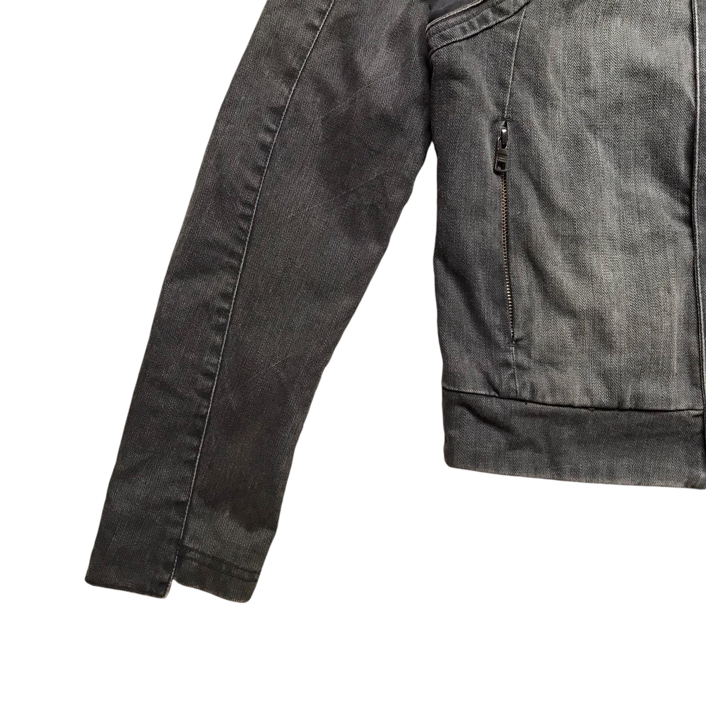 Vintage Armani Exchange Racing Biker Denim Jacket Xsmall Size - Etsy