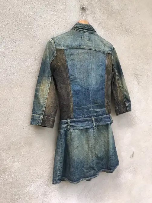 ゆみ　Vintage StitchedDenimJacket LLALAB 1950s ZECOL LUBAID SATIN JACKET | eBay