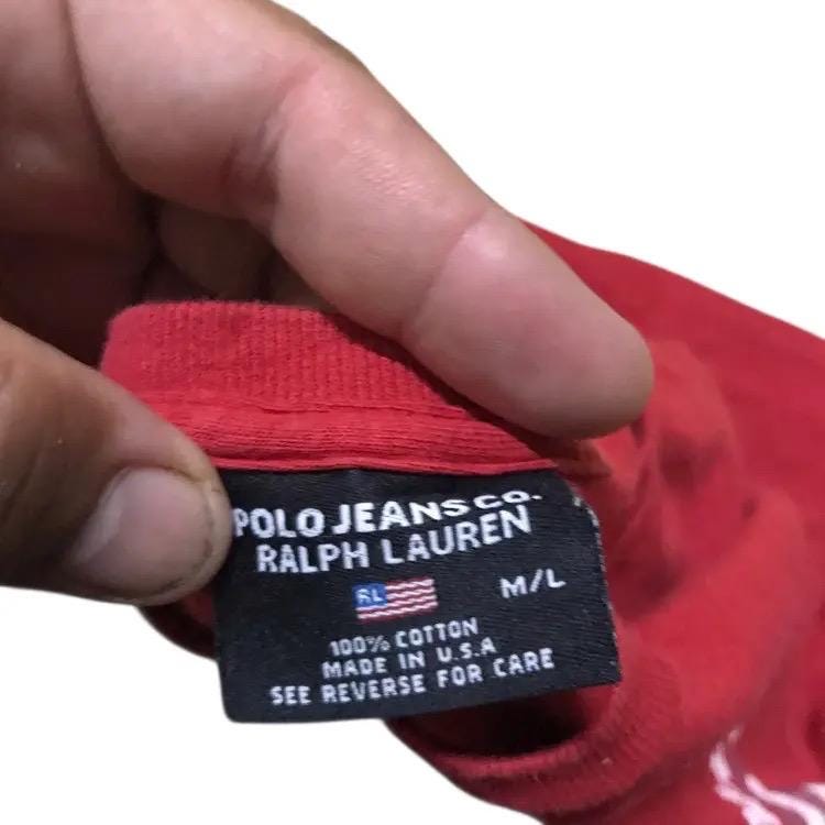 Polo Jeans Co Ralph Lauren Flag Usa - Etsy