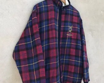 Palace ralph lauren polar fleece harrington shop glen plaid