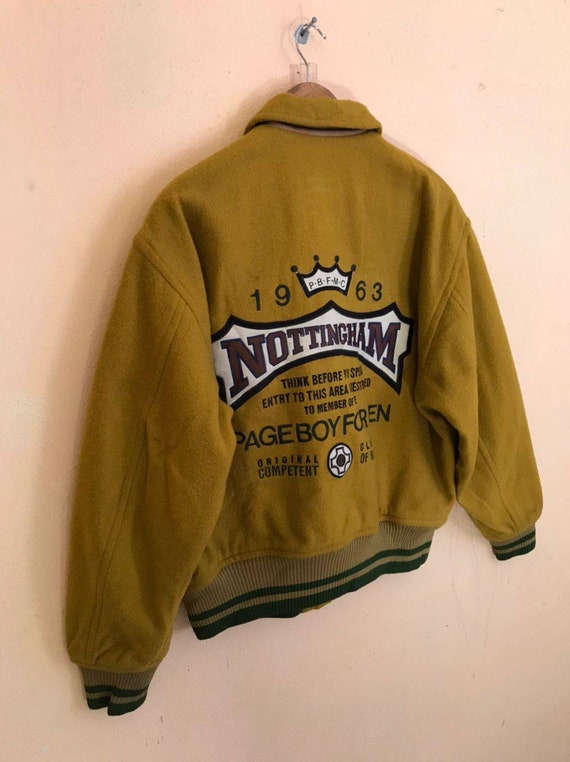 RARE Vintage Page Boy For men Wool Varsity jacket Gem
