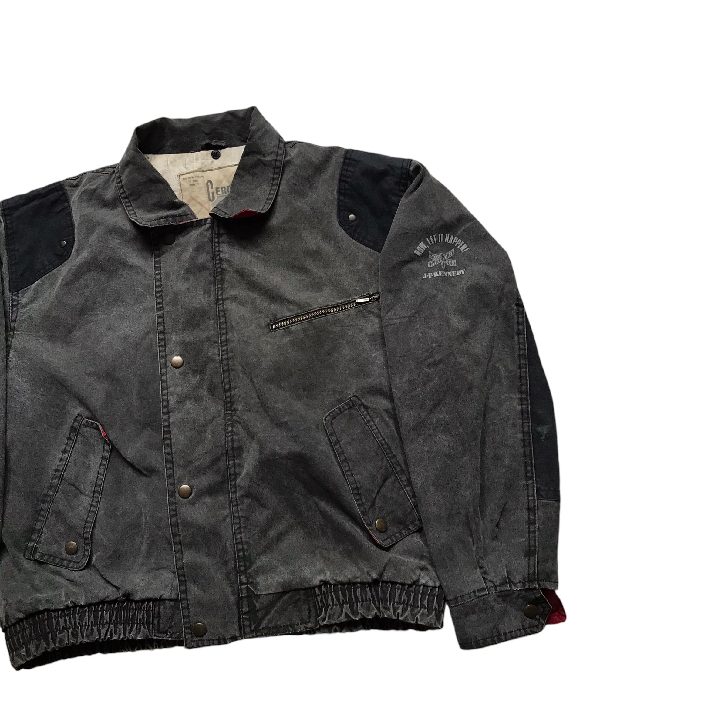 Vintage Ceronias the Men Multi Pocket Jacket Inspired Issey Miyake
