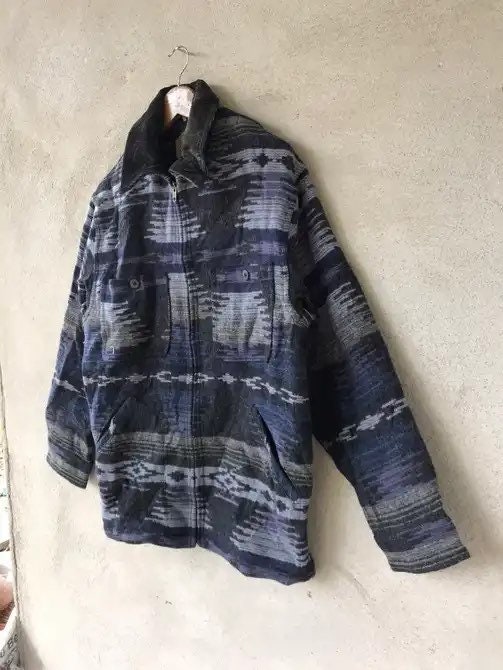 RARE Vintage 90s Woolrich Native American Indian Style Jacket