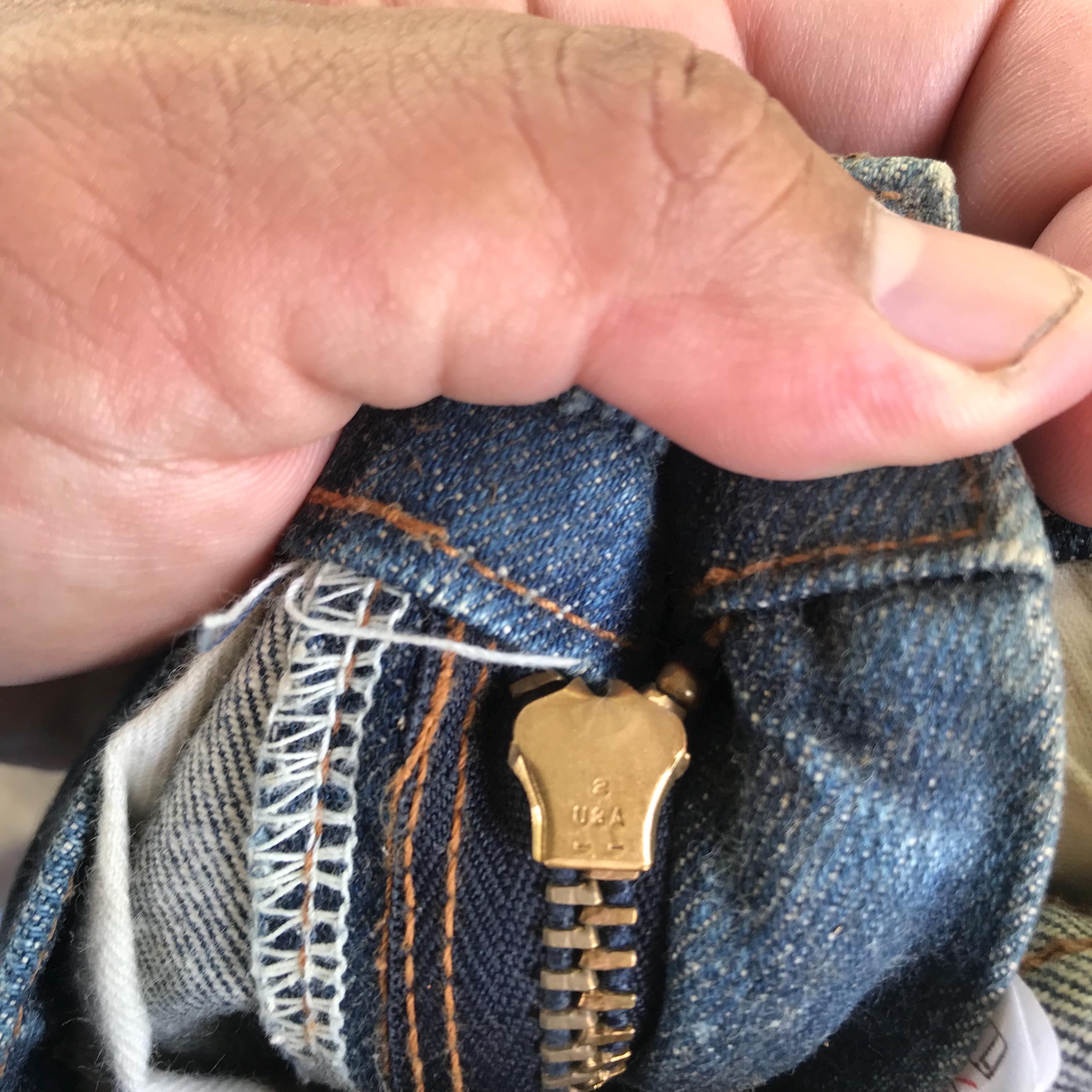 Vintage 70s Big John Denim Zipper Talon-size 27 - Etsy