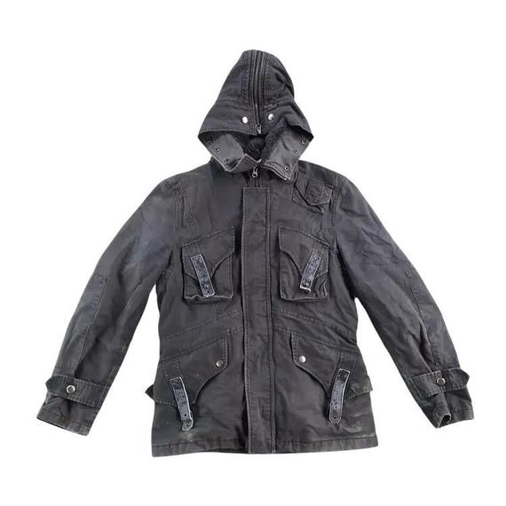 y2k coat military PPFM 00s サイズL Hunting Kryptek Odor-Control Insulated, Waterproof, | Jacket Vellus チャコールグレー ジャケット・アウター
