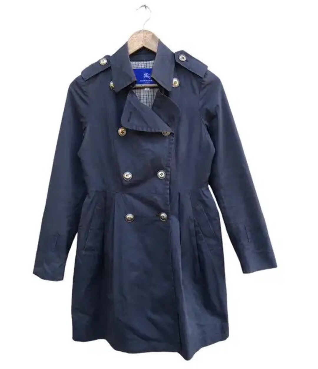 RARE Vintage Burberry Blue Label Women Trench Coat Jacket - Etsy RARE Vintage Burberry Blue Label Women Trench Coat Jacket - Etsy