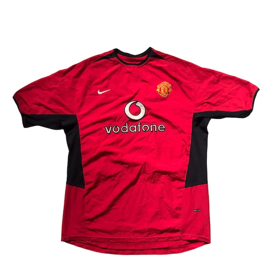 Vintage Y2K Manchester United Nike Jersey Veron - Etsy