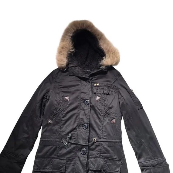 LGB If Six Was Nine Style Ingni Faux Fur Jacket Parachute Punk