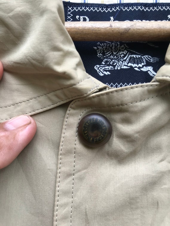 Vintage 2000s Burberry Nova Check Packable Jacket Size M